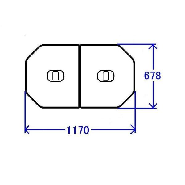 TOTO yʔctgݍ킹ӂӂ(OF1170&amp;#215;678mm)yPCF1220R #NW1zypcf1220r nw1z[Vi]yiz