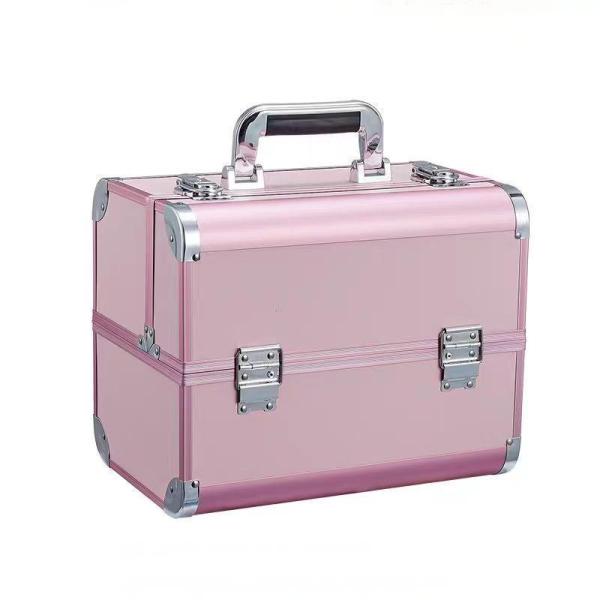 ネイル用品 ネイル収納ボックス 収納ケース メイクボックス ネイル用品収納 大容量 出張専用 ネイル用品整理 ネイルサロン 防水 ロック付き 箱式