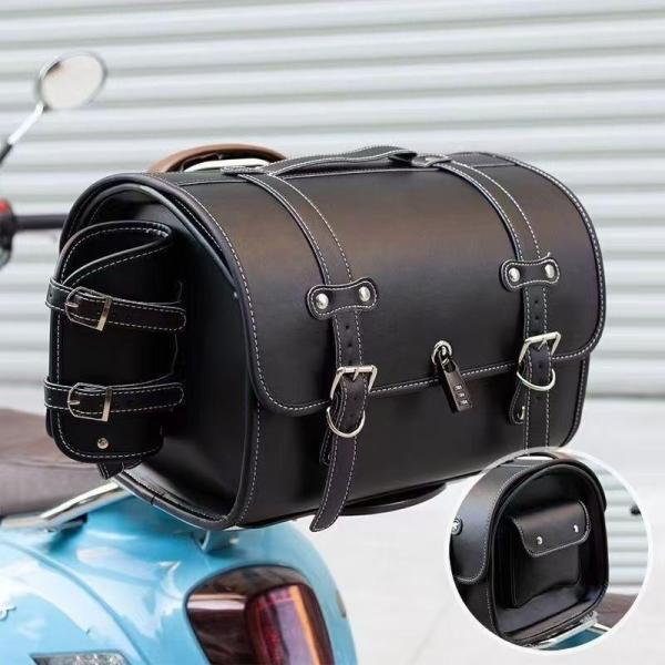 15L サイドバッグ 250 500 1100対応 バイク用 サドルバッグ レブル 250 大容量 防撥水 防水 ドリンクホルダー付き