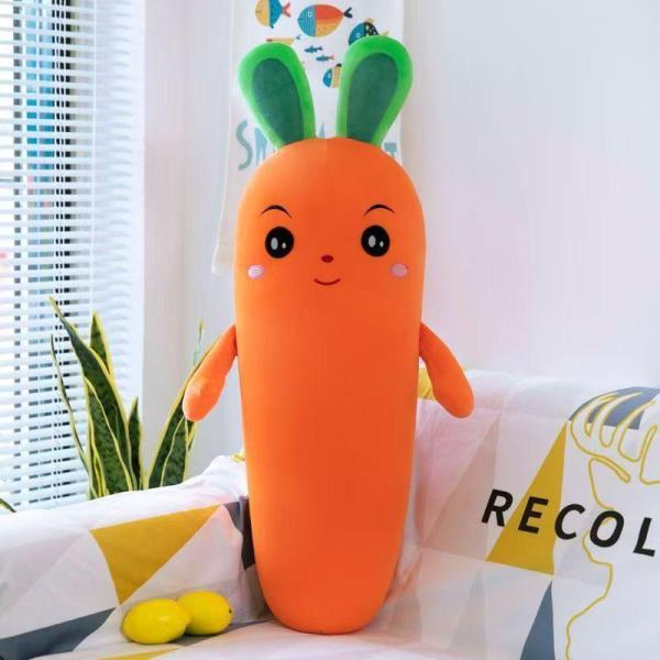 人参ぬいぐるみ大きいにんじんクッションにんじんぬいぐるみ縫いぐるみにんじん抱き枕おもちゃふわふわ子供おもちゃ誕生日贈り物プレゼントクリスマ