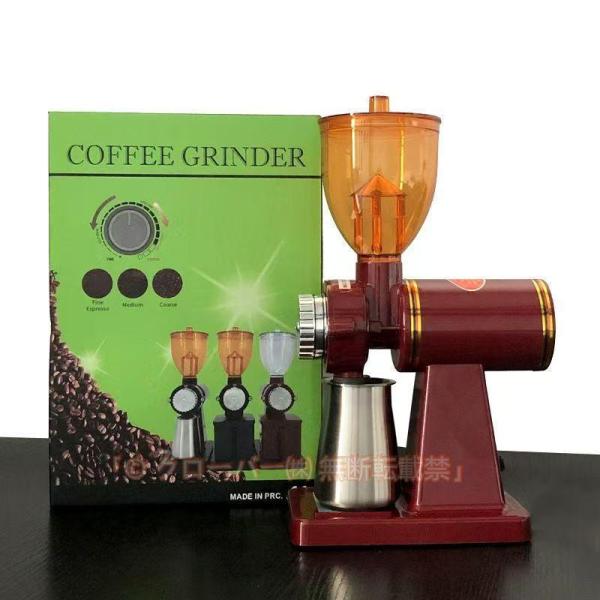電動コーヒーミル 自動粉砕 粉細かさ8レベル調整可能 業務用 家庭用 ミルコーヒー 自宅で簡単にコーヒーを挽ける、便利で効率的