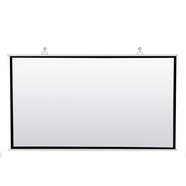 【高級ホワイトガラスファイバー素材】ガラス繊維を基布とした高品質素材を採用。表面は特殊コーティング処理が施されており、非常に平坦で滑らか。色の再現性に優れ、コントラストと輝度が高いため、4Kや3Dなどの高精細映像を鮮明でリアルに再現します。...