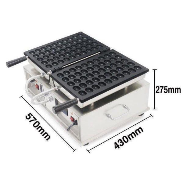 新品 ベビーカステラ　ストリートフード 商業用 ケーキメーカー デジタルディスプレイ付き　ベビーカステラメーカー ワッフルメーカー 110V（穴は50個です）