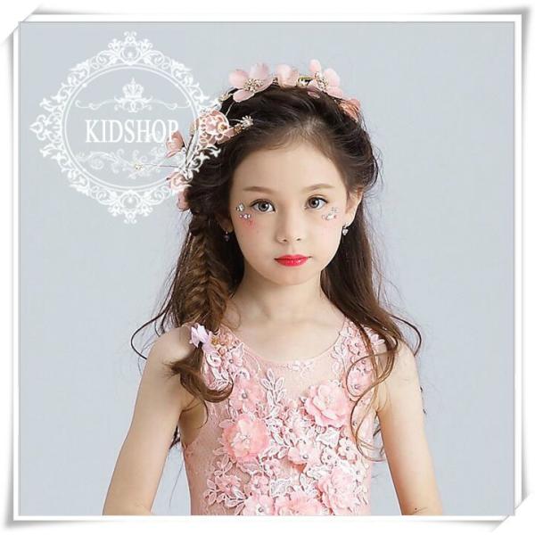 子供用フラワーティアラ髪飾り花冠子供ドレスフォーマルキッズジュニア発表会結婚式七五三フラワーガールヘッドドレス手作り Buyee Buyee Japanese Proxy Service Buy From Japan Bot Online