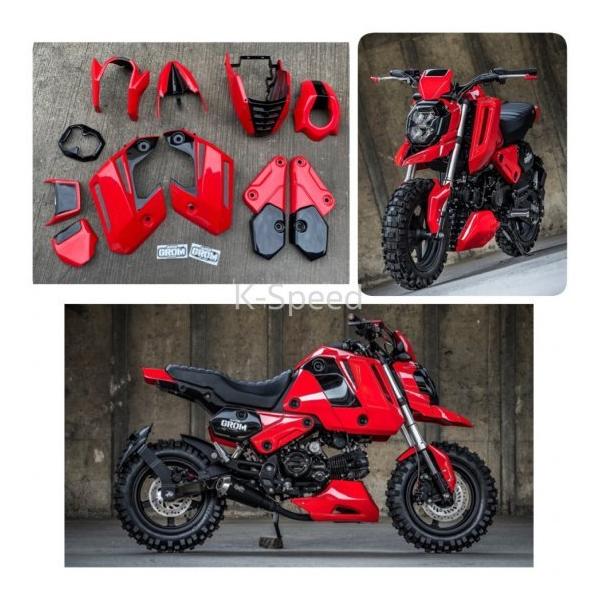 (仮決定済)低走行！ホンダ･グロム！ ホンダが新型「グロム」を3/14発売！ よりスポーティなデザインに
