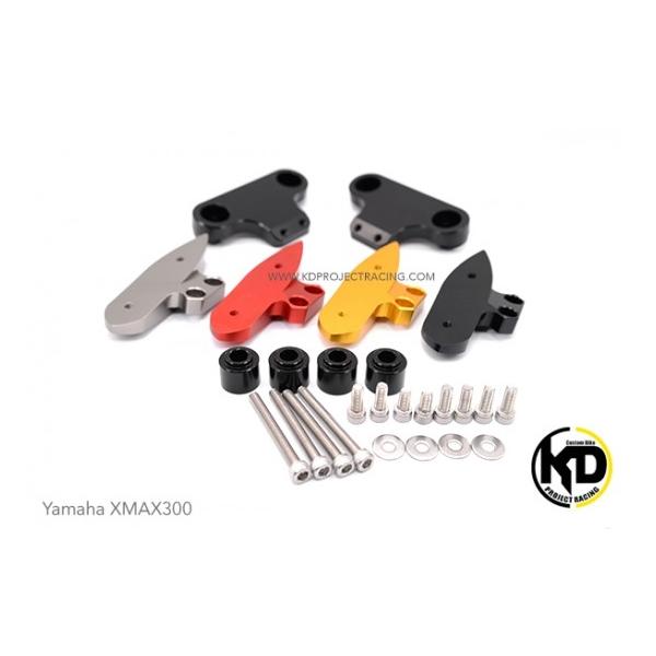 dimotiv xmax用ミラー移設ブラケットyzfr25純正ミラー