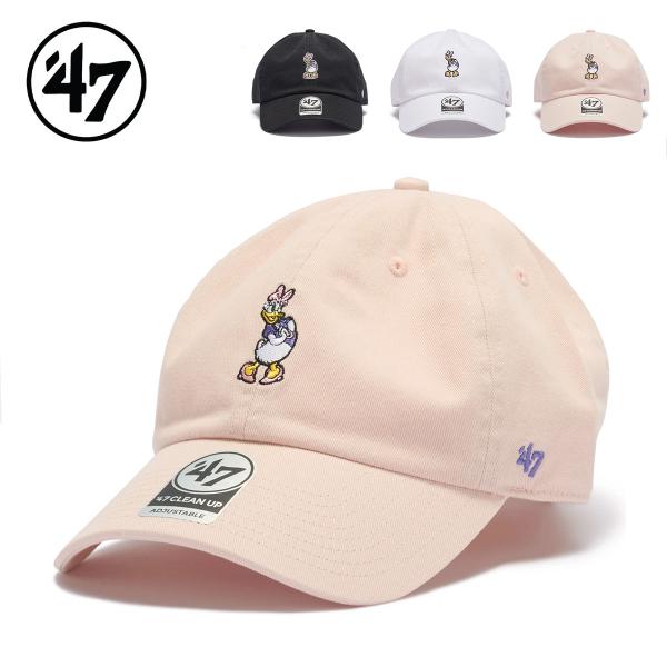 ’47 フォーティーセブン キャップ 帽子 クリーンナップ  Disney ディズニー デイジーダック 47BRAND CLEAN UP CAP Daisy Duck 調節可能 キャラクター