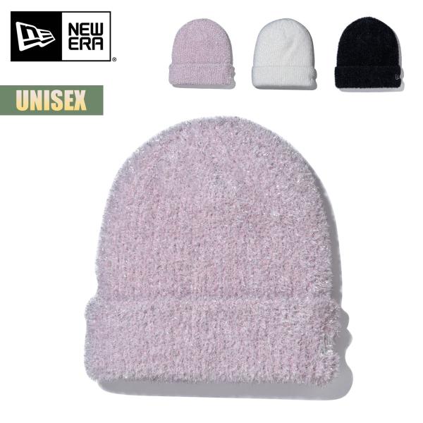 ニューエラ ビーニー ニット帽 NEW ERA ベーシックカフニット グリッターニット Basic Cuff Knit Glitter Knit ニットキャップ ユニセックス メンズ レディース