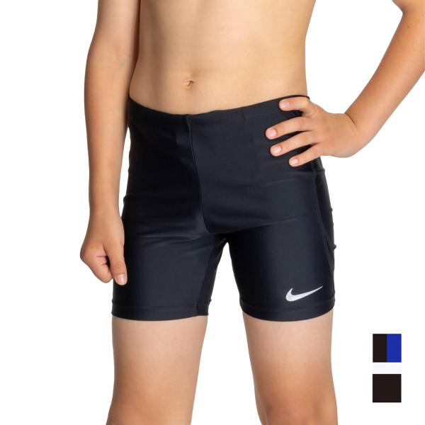 ■ナイキ スイム NIKE SWIM ボーイズ ミドルスパッツ【カラー】・ブラック・ブルー【サイズ】(cm)・120...身長115-125、ウエスト51-57・130...身長125-135、ウエスト53-59・140...身長135-1...