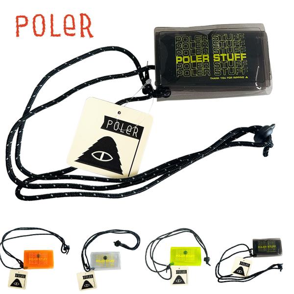 ポーラー コインポーチ POLER PVC COIN POUCH PVC素材 クリアケース コインケース フェス ビーチ アウトドア 251MCV0122 2025 SS 春夏 正規品