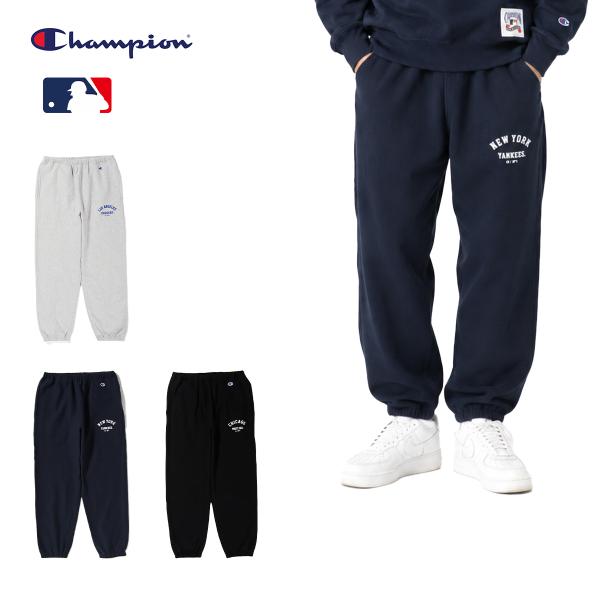 チャンピオン スウェット パンツ Champion × MLBコレクション SWEAT PANTS VINTAGE ML1126A0001 リバースウィーブ ヴィンテージ  裏パイル地