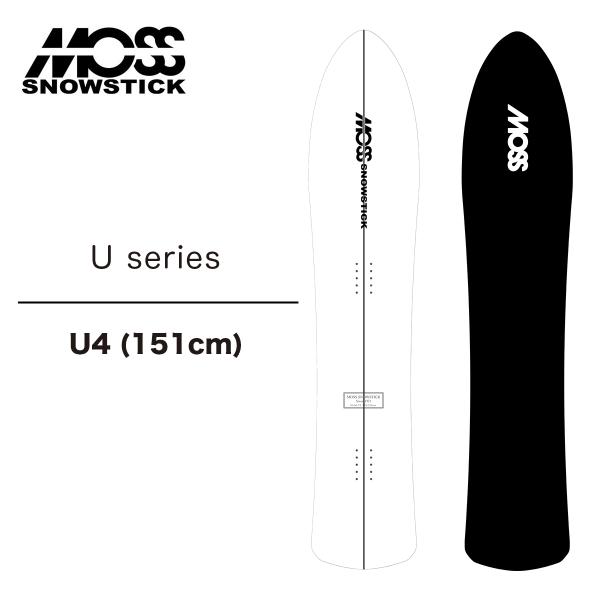 モス スノースティック スノーボード 板 Uシリーズ 26-27 MOSS