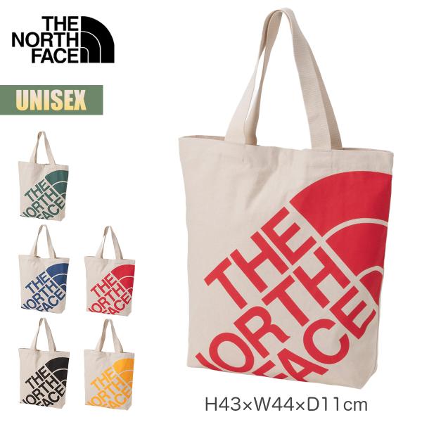 ノースフェイス トートバッグ ランプトートM THE NORTH FACE Lamp Tote M オーガニックコットン ビッグロゴ 中型 ユニセックス かばん BAG アウトドア キャンプ