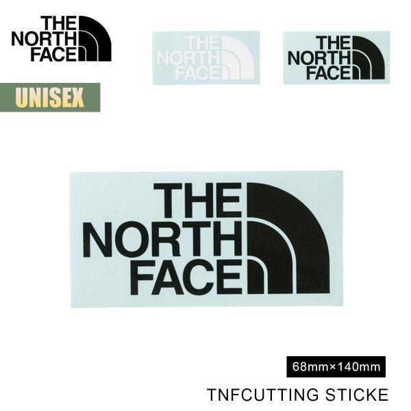 ■ノースフェイス TNFカッティングステッカーTHE NORTH FACE TNF Cutting Sticker【カラー】・K = ブラック・W = ホワイト【寸法】W14cm × L6.8cm寸法68mm×140mmの大判ステッカーです...
