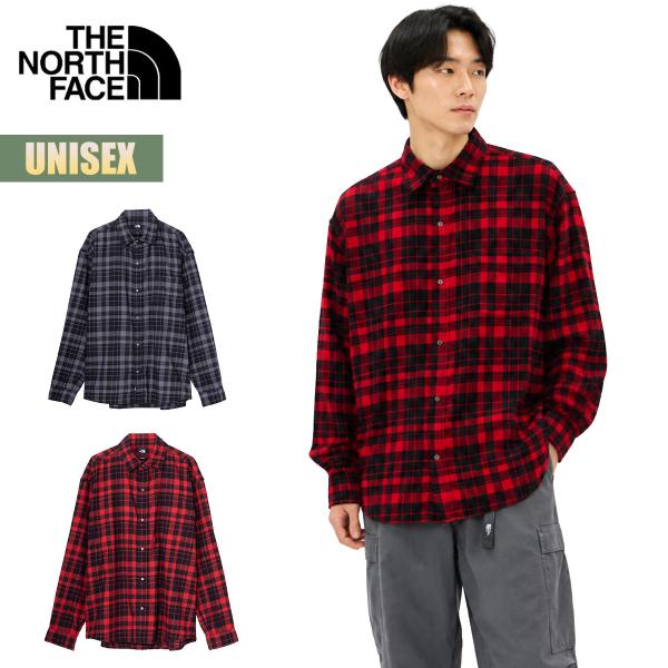 ノースフェイス 長袖シャツ ユニセックス THE NORTH FACE ロングスリーブフランネルチェックシャツ L/S Flannel Check Shirt カジュアル アメカジ シンプル