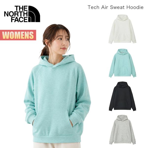 ノースフェイス パーカー レディース THE NORTH FACE テックエアースウェットフーディ Tech Air Sweat Hoodie プルオーバー 3層構造ニット シンプル
