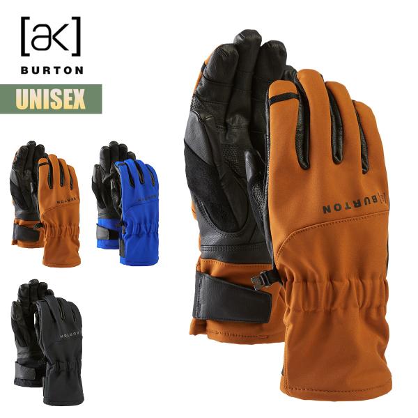 25-26モデル■ BURTON [AK] TECH GLOVE（メンズ バートン [ak] テック グローブ）【カラー】・True Black（ブラック系 ）・Jake Blue（ブルー系）・Chestnut Brown（ブラウン系）――...