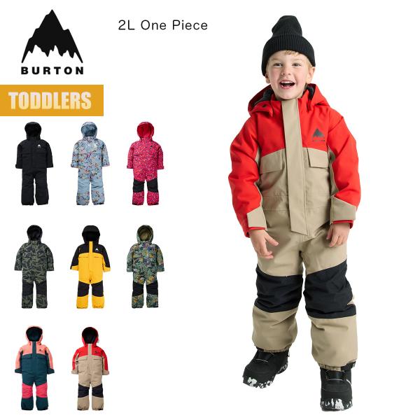 25-26モデルUS size商品■Toddlers' Burton 2L One Pieceトドラー バートン 2レイヤー ワンピース【カラー】・True Black（ブラック系 ）・Scribble（ブルー系/総柄）・Trublk/Gl...