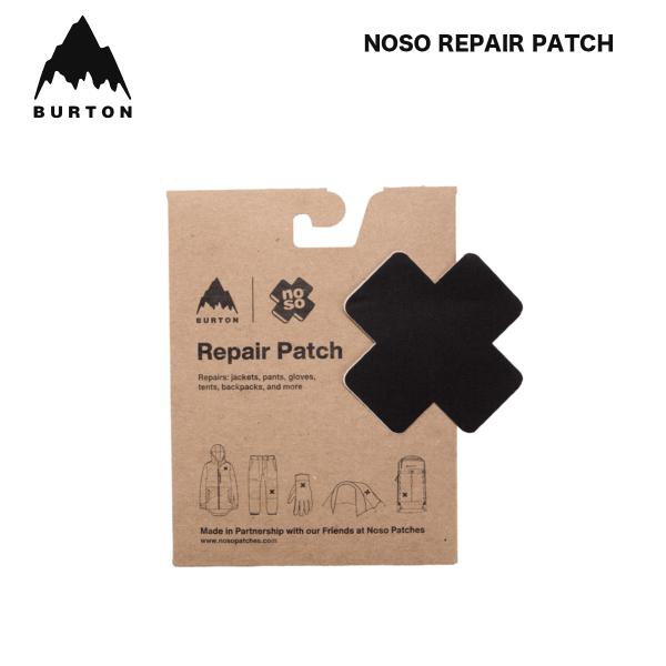 25-26モデル■BURTON noso Repair Patch（バートン ノソ リペア パッチ）【カラー】Black（ブラック）【サイズ】最長部分：約7cm最短部分：約4cm【容量】1枚Noso Patchesとパートナーシップで制作買...
