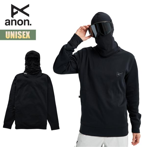 アノン MFI ミッドレイヤー 25-26 anon MFI クルーネック プルオーバー W26JP-305901 MFI CREWNECK PULLOVER パーカー フーディー フリース スウェット 防寒