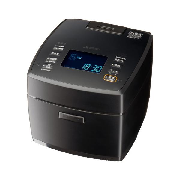 【未使用・メーカー保証】MITSUBISHI 炊飯器 NJ-VED10 5.5合 炊飯器 炭炊釜 月白（げっぱく） NJ-VED10-W [5.5合 /IH] 三菱電機
