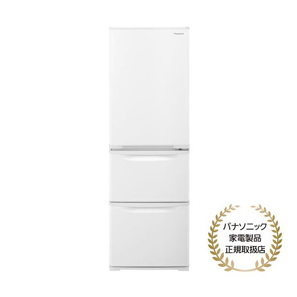 標準設置無料】パナソニック NR-C374C-W 365L スリム冷凍冷蔵庫[右開き 