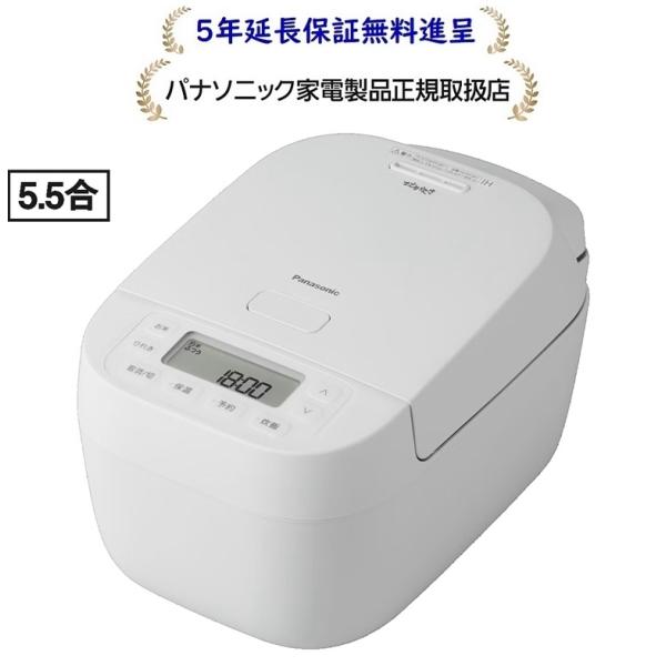 パナソニックSR-N310E-W[5年延長保証無料進呈★]可変圧力IHジャー炊飯器SR-N310E-W