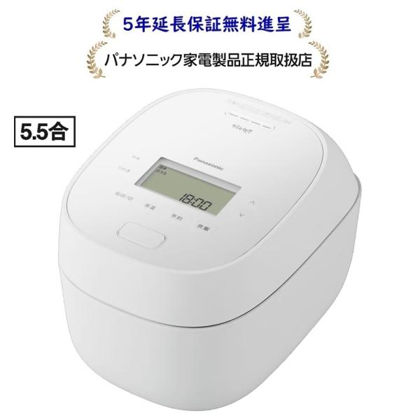 パナソニックSR-N510E-W[5年延長保証無料進呈★]可変圧力IHジャー炊飯器SR-N510E-W