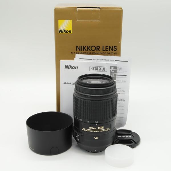 ニコン 【ほぼ新品】Nikon 望遠ズームレンズ AF-S DX NIKKOR 55 ニコン 【ほぼ新品】Nikon 望遠ズームレンズ AF-S DX NIKKOR 55