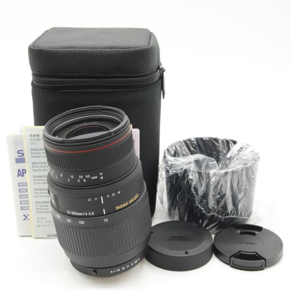 ニコン（Nikon） 【ほぼ新品】SIGMA 望遠ズームレンズ APO 70-300mm F4