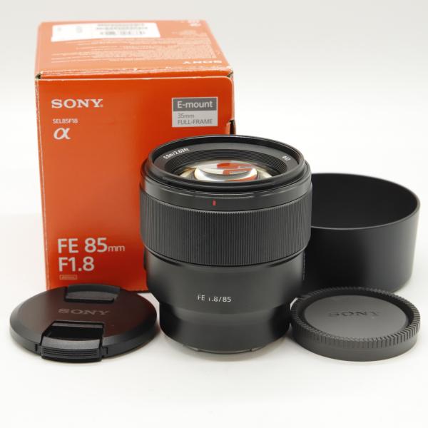 SONY FE85mm f1.8 ソニー カメラ 純正レンズ 美品 新品)SONY (ソニー) FE 85mm F1.8 SEL85F18（商品ID
