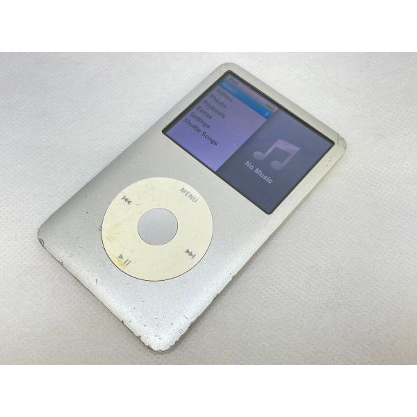 iPod 160GB シルバー ジャンク品 ☆送料無料☆ジャンク☆iPod classic A1238 MC293J 160GB☆シルバー