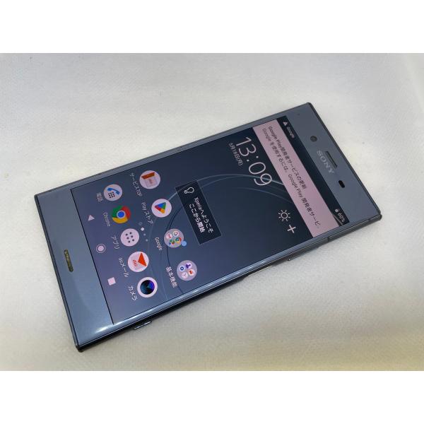☆送料無料☆ジャンク☆au☆Xperia XZ1 SOV36☆ブルー☆0008280001223