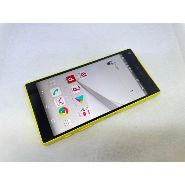 ☆送料無料☆ジャンク☆docomo☆Xperia Z5 Compact SO-02H☆イエロー