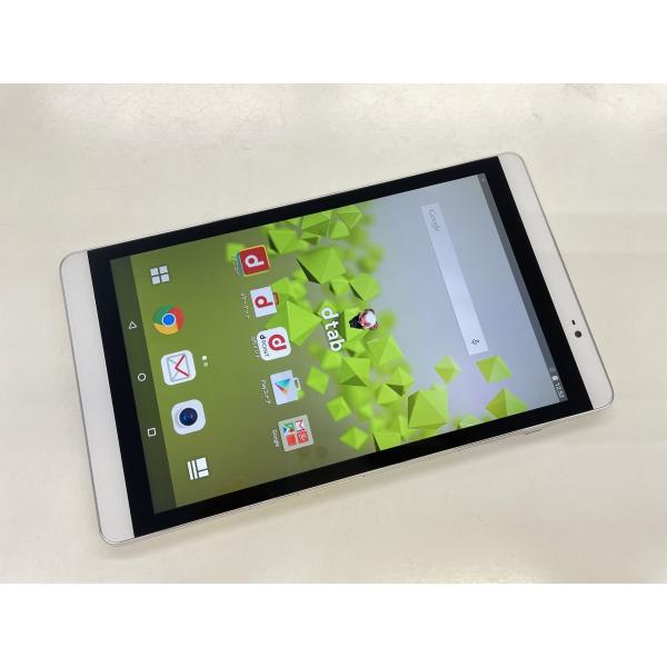 docomo dtab タブレット　ジャンク ☆送料無料☆ジャンク☆docomo☆dtab Compact d-02H☆シルバー