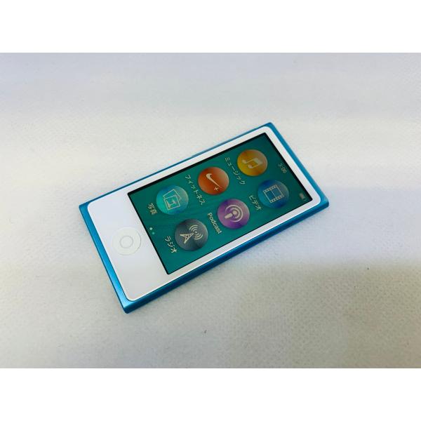 ipod nano 第7世代 A1446 ☆送料無料☆A1446 iPod nano 第7世代 16GB☆ブルー☆0014280000542