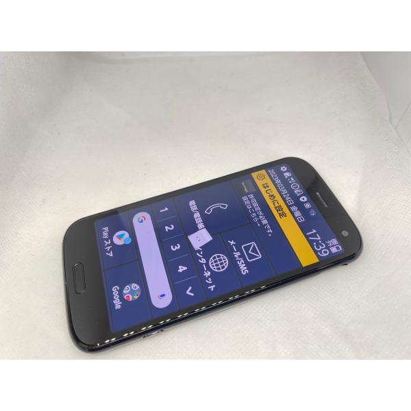☆送料無料☆ジャンク☆docomo☆らくらくスマートフォン F-52B☆ブルー