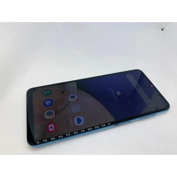 ☆送料無料☆au☆Galaxy A32 5G SCG08☆ブルー☆0034280006903☆SYS