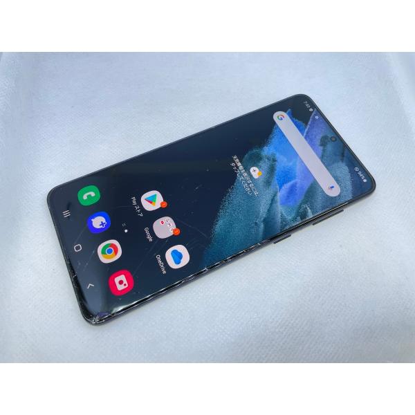 ☆送料無料☆ジャンク☆au☆Galaxy S21+ 5G SCG10☆ブラック