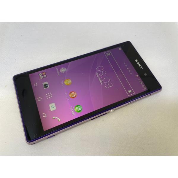 ☆送料無料☆ジャンク☆SIMフリー☆Xperia Z1 C6902☆パープル