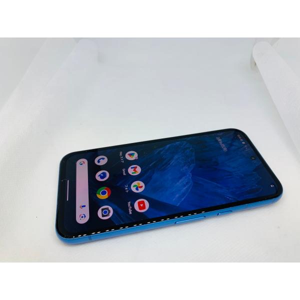 ☆送料無料☆美品☆SoftBank☆Pixel 8a☆ブルー☆0080280008382☆SYS