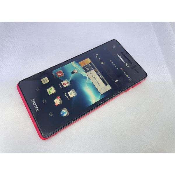 ☆送料無料☆ジャンク☆docomo☆Xperia AX SO-01E☆レッド
