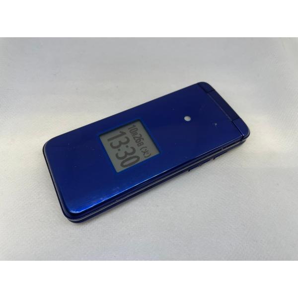 ☆送料無料☆美品☆au☆かんたんケータイ ライト KYF43☆ブルー