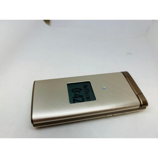 ☆送料無料☆良品☆au☆かんたんケータイ KYF38☆ゴールド