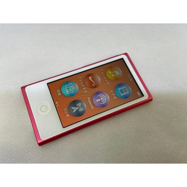 ポータブルプレーヤー iPod NANO 16GB ☆送料無料☆良品☆WiFi☆iPod nano 第7世代 16GB☆ピンク