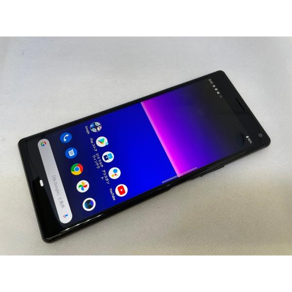☆送料無料☆良品☆au☆Xperia 8 Lite J3273☆ブラック☆0080280016466