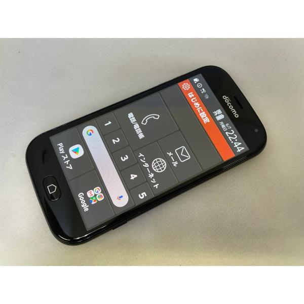 ☆送料無料☆docomo☆らくらくスマートフォン me F-01L☆ブラック