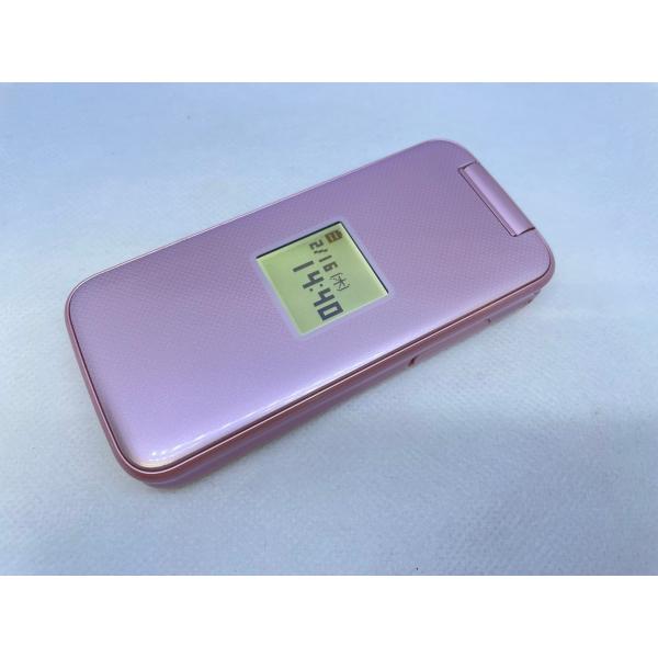 【新品同様品】ドコモ らくらくホン F-01M ピンク ☆送料無料☆docomo☆らくらくホン F-01M☆ピンク☆0080280019500☆SYS