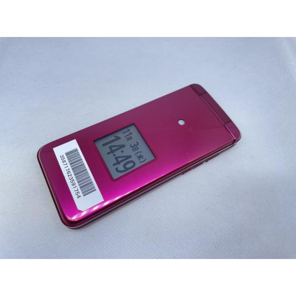 ☆送料無料☆美品☆au☆かんたんケータイ ライト KYF43☆ピンク