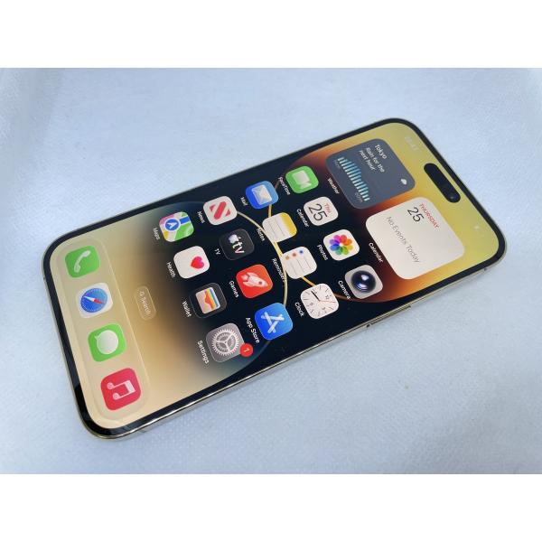 ☆送料無料☆ジャンク☆docomo☆iPhone 14 Pro Max 128GB☆ゴールド